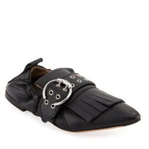 Chloe Roy Kiltie Flats Ballet Loafer 36.5